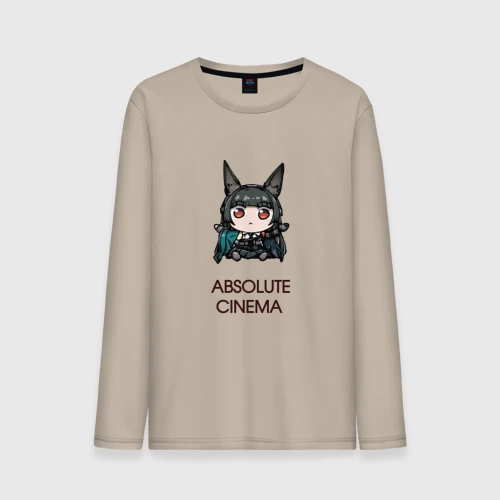Мужской лонгслив хлопок Мияби из ZZZ мем Absolute Cinema