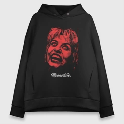 Женское худи Oversize хлопок Twin Peaks: meanwhile 