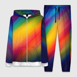 Женский костюм 3D Полосы радужные