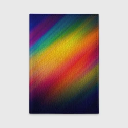 Обложка для автодокументов Полосы радужные