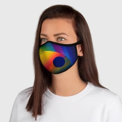 Маска из неопрена Полосы радужные - фото 2