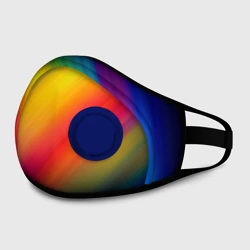Маска из неопрена Полосы радужные