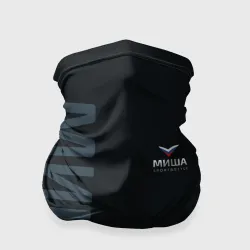Бандана-труба 3D Миша маленькое лого