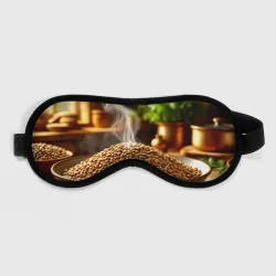 Маска для сна 3D Ароматная горка чечевицы