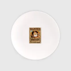 Тарелка Ванпис Луффи Wanted