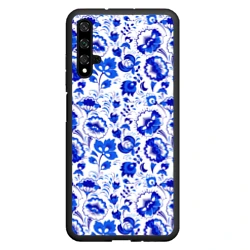 Чехол для Honor 20 Русский орнамент под стилистику гжели