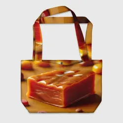 Пляжная сумка 3D Кубик ириски