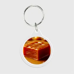 Брелок круглый Кубик ириски