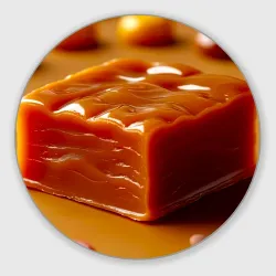 Круглый коврик для мышки Кубик ириски