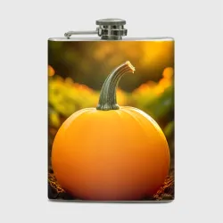 Фляга Золотая тыква на закате
