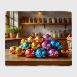 Плед 3D Радуга сладостей