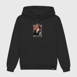 Женская толстовка хлопок Любо-дорого - славянская дева в кокошнике с петушком