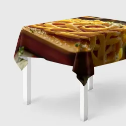 Скатерть 3D Фетучини с пармезаном