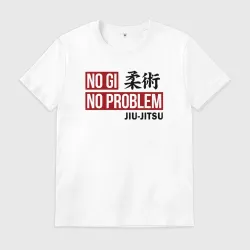 Мужская футболка хлопок No gi no problem