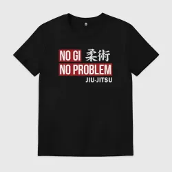 Мужская футболка хлопок No gi no problem