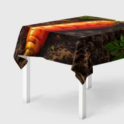 Скатерть 3D Урожайная морковь