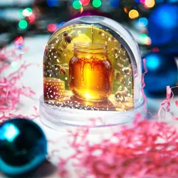 Игрушка Снежный шар Золотой дар пчёл - фото 2
