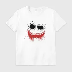 Мужская футболка хлопок Joker scary