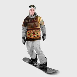 Накидка на куртку 3D Аппетитная итальянская пицца