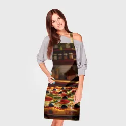 Фартук 3D Аппетитная итальянская пицца - фото 2