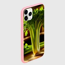 Чехол для iPhone 11 Pro матовый Свежий сельдерей в лучах солнца - фото 2