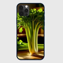 Чехол для iPhone 12 Pro Свежий сельдерей в лучах солнца