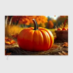 Флаг 3D Тыква королева осени