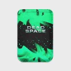 Картхолдер Magsafe магнитный Dead space зелёный огонь