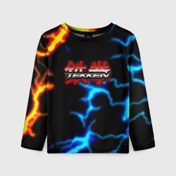 Детский лонгслив 3D Теккен молнии шторм