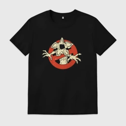 Мужская футболка хлопок Демогоргон - Очень странные дела