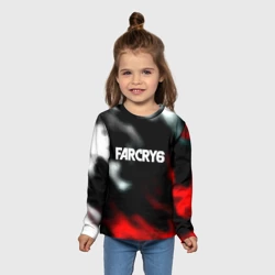 Детский лонгслив 3D Farcry огонь текстура - фото 2