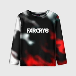 Детский лонгслив 3D Farcry огонь текстура