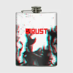 Фляга Rust глитч огонь