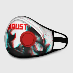 Маска из неопрена Rust глитч огонь