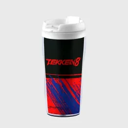Термокружка-непроливайка Tekken краски штрихи