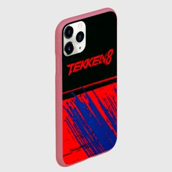 Чехол для iPhone 11 Pro матовый Tekken краски штрихи - фото 2