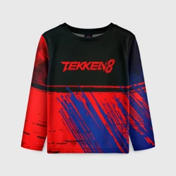 Детский лонгслив 3D Tekken краски штрихи