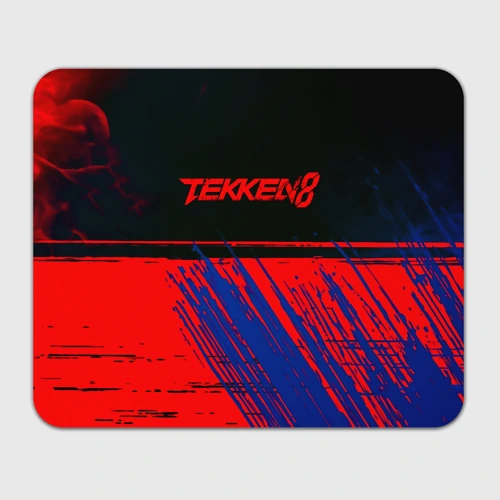 Прямоугольный коврик для мышки Tekken краски штрихи