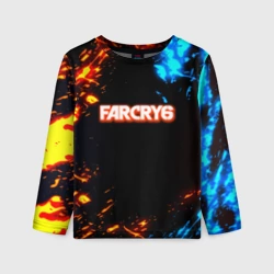 Детский лонгслив 3D Farcry огонь и лёд