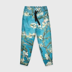 Детские брюки 3D Сакура в стиле ван гога