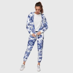 Женский костюм 3D Под русскую гжель - фото 2