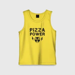 Детская майка хлопок Pizza power