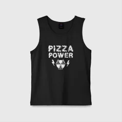 Детская майка хлопок Pizza power
