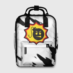 Сумка-рюкзак 3D Serious Sam черные краски