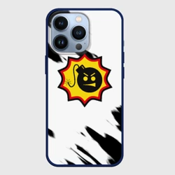 Чехол для iPhone 13 Pro Serious Sam черные краски