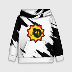 Детская толстовка 3D Serious Sam черные краски