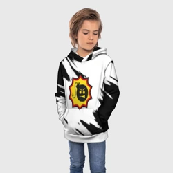 Детская толстовка 3D Serious Sam черные краски - фото 2