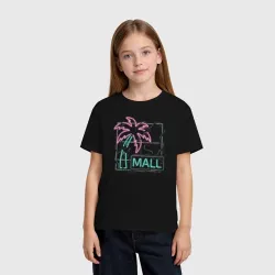 Детская футболка хлопок Неоновая пальма MALL - фото 2