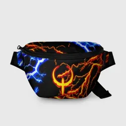 Поясная сумка 3D Квейк молнии шторм