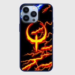 Чехол для iPhone 13 Pro Квейк молнии шторм